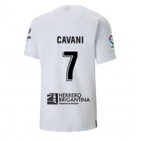 Valencia Edinson Cavani #7 Fußballbekleidung Heimtrikot 2022-23 Kurzarm